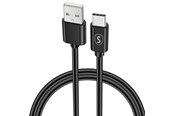 Kabel USB - SiGN USB-C Cable - 2.4A - 1m - Black - SN19-200
