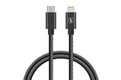 Kabel USB - SiGN USB-C to Lightning Cable 20W - 1m - Black - SN-1B