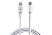 Kabel USB - SiGN USB-C to Lightning Cable 2.4A - 3m - White - SN-3W