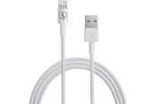 Kabel USB - SiGN Lightning-Cable for iPhone / iPad - MFi-certified - 2.4A - 12W - 1m - White - SNCAB-1M