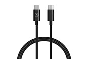 Kabel USB - SiGN Fast Charging Cable USB-C to USB-C 60W - 3A - PD - 1m - Black - SNCAB-USBCCB