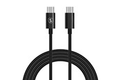 Kabel USB - SiGN Fast Charging Cable USB-C to USB-C 60W - 3A - PD - 2m - Black - SNCAB-USBCCB-2