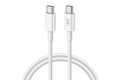 Kabel USB - SiGN Fast Charging Cable USB-C to USB-C 60W - 3A - 1m USB-C PD - White - SNCAB-USBCCW
