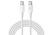 Kabel USB - SiGN Fast Charging Cable USB-C to USB-C 60W - 3A - PD - 3m - White - SNCAB-USBCCW-2