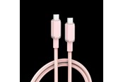 Kabel USB - SiGN USB-C to USB-C cable 60W - 1m - Pink - SN-CC-60W