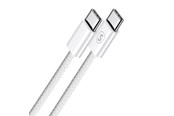 Kabel USB - SiGN USB-C to USB-C cable - 60W/3A - 1m - White - SN-CCN1M