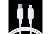 Kabel USB - SiGN 2m USB-C to Lightning Cable - 20W Fast Charging - White - SN-CL-200WT