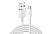 Kabel USB - SiGN USB-C Cable for Fast Charging 2.4A - 2m - White - SN-USBC2MWHITE