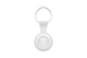 Telefon - Inne akcesoria - SiGN Apple Airtag Key Ring with Silicone Case - White - 680300074C