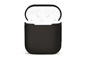 Telefon - Inne akcesoria - SiGN Protective Silicone Case for Apple AirPods - Black - IP8F1250B