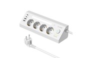 Telefon - Adapter i Ładowarka - SiGN fast charging desktop power strip 4-way/2x USB-A/2x USB-C 1.8m - white - SN-OP3436-H