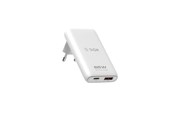 Telefon - Adapter i Ładowarka - SiGN GaN Ultra Slim Charger Foldable 65W - White - SN-ULTRATHIN65W