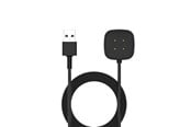 Smartwatch - akcesoria - SiGN Fitbit Versa 3 & Sense USB charging cable - Black - EDA00858101