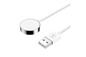 Smartwatch - akcesoria - SiGN Magnetic Wireless Charger MagSafe for Apple Watch - 2.5W - 3A - 1.2m - White - SN-IW001S