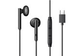Słuchawki, zestaw słuchawkowy - SiGN Product USB-C In-Ear Wired Headphones - Black - SN-EC05-Uni-B