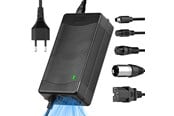 Hulajnoga elektryczna - SiGN Universal charger for electric bikes - 5-in-1 connectors - 163.8W - EBIKE-163W