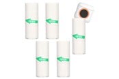 Papier, papier fotograficzny i etykiety - SiGN Thermal label printing paper for mini printer - 5 rolls - 57*25 mm - 3m - SN-MINIPP02-5
