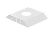 Uchwyty ścienne, uchwyty AV i meble AV - Peerless AV Peerless MOD-ACF-W mounting component - for flat panel / projector - white powder coat - Max - recommended for - MOD-ACF2