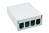 Akcesoria sieciowe - METZ BTR E-DAT modul network surface mount box - 130861-0402-E