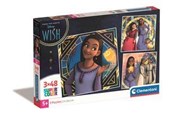 Puzzle - Clementoni Puzzle Square Disney's Wish, 3x48 elementów - 25310