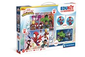 gry-planszowe-karciane-i-kosci - Clementoni EDUKIT 4w1 Spidey - 18295