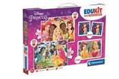 gry-planszowe-karciane-i-kosci - Clementoni EDUKIT 4w1 Princess - 18297