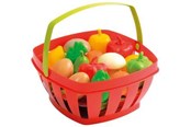 Zabawa w udawanie - Ecoiffier Koszyk z owocami i warzywami 23cm - E966