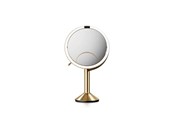 Lusterka kosmetyczne - Simplehuman Sensor Mirror Trio lusterko kosmetyczne – wykończenie mosiężne - ST3077