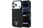 Telefon - Pokrowiec i etui - GUESS Kevlar Triangle Logo MagSafe Case for iPhone 17 Pro / 18 Pro - Black - 3666339653460