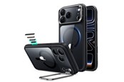Telefon - Pokrowiec i etui - ESR Classic Hybrid Kickstand MagSafe Case for iPhone 18 Pro Max / 17 Pro Max - Clear Black - 4894240303740