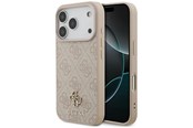 Telefon - Pokrowiec i etui - GUESS 4G Small Classic Logo MagSafe Case for iPhone 18 Pro / 17 Pro - Pink - 3666339652463