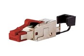 Kabel sieciowy - METZ CONNECT network connector - red - Czerwony - 130G405032-E