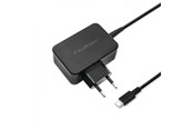 Telefon - Adapter i Ładowarka - Qoltec 51024 zasilacz USB-C - 65 W PD - 5-20 V - kabel 1.2 m - 51024