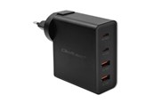 Telefon - Adapter i Ładowarka - Qoltec Power Pro 52383 zasilacz GaN - 130 W - 2x USB-A, 2x USB-C - 52383