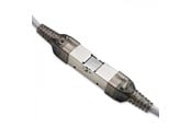 Adapter Sieciowy (karta sieciowa, serwer druku, itp.) - Qoltec Gniazdo keystone RJ45 54540 - Cat6 STP - Srebrny - 54540