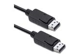 Kabel wyświetlacza - Qoltec Kabel DisplayPort 50373 - DisplayPort 1.2 - 2 m - czarny - 50373