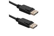 Kabel wyświetlacza - Qoltec Kabel DisplayPort 50586 - DisplayPort 1.4 - 1.5 m - Czarny - 50586