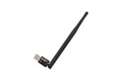 Adapter Sieciowy (karta sieciowa, serwer druku, itp.) - Qoltec 57001 Adapter sieciowy USB 2.0 Wi-Fi - 802.11b/g/n 150 Mbit/s - 2.4 GHz - Czarny - 57001