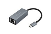 Akcesoria komputerowe - Qoltec Adapter sieciowy USB-C 3.1 - Gigabit Ethernet - Szary - 50352