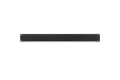 Akcesoria komputerowe - Qoltec Panel zaślepiający do szafy Rack 54512 - 2U 19" - czarna stal - 54512