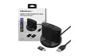 Akcesoria komputerowe - Qoltec SCR-0632 czytnik kart inteligentnych - USB 2.0 - czarny - 50632