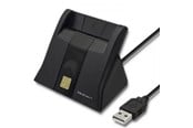 Akcesoria komputerowe - Qoltec 50643 czytnik kart inteligentnych - USB 2.0 - czarny - 50643