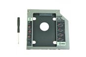 Akcesoria komputerowe - Qoltec Adapter zatoki na dysk 5.25" Slim Line do 2.5" SATA - 9.5 mm czarny - 51868
