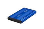 Akcesoria komputerowe - Qoltec Obudowa HDD/SSD 51859 - 2.5" SATA III - USB 3.0 - Niebieska - 51859