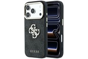 Telefon - Pokrowiec i etui - GUESS 4G & Big Strass Logo Case for iPhone 18 Pro / 17 Pro - Black - 3666339652982
