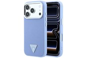 Telefon - Pokrowiec i etui - GUESS Grained Triangle Logo MagSafe Case for iPhone 18 Pro / 17 Pro - Blue - 3666339654863