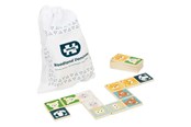 Zabawki drewniane - Bigjigs Wooden Domino Wild Animals - 36013