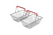 Zabawa w udawanie - Bigjigs Metal Shopping Baskets - 2 pcs. - BJ669
