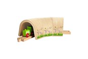 Zabawki drewniane - Bigjigs Wooden Train Tunnel - 3-piece - BJT604