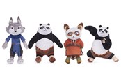 Plusz - WHL Kong Fu Panda karakterer 28 cm - assorteret - 6694